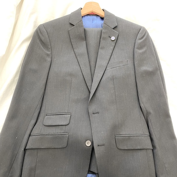 TED BAKER Suit / black / with pants / 36R - Picture 1 of 5